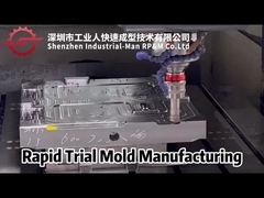 Machining de prototypes de moulage par injection à l'outillage rapide au titane CNC