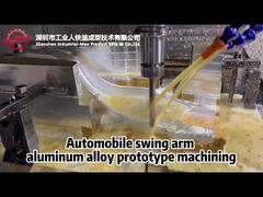 Prototype d'usinage CNC tournant des pièces d'aluminium usinées sur mesure