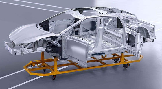 acheter Machining de prototype de modèle de voiture en plastique CNC de précision blanc fabrication en ligne