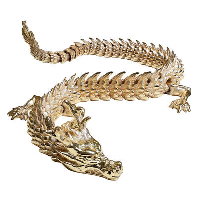 MJF SLS SLM Service d'impression 3D métallique articulant le modèle 3D Dragon