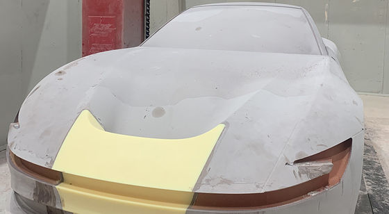 Modèle de voiture CNC à grande vitesse Corps en alliage 3D imprimé de voiture RC dur