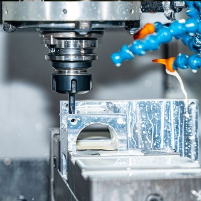 Parties d'usinage pour le fraisage CNC en acier inoxydable